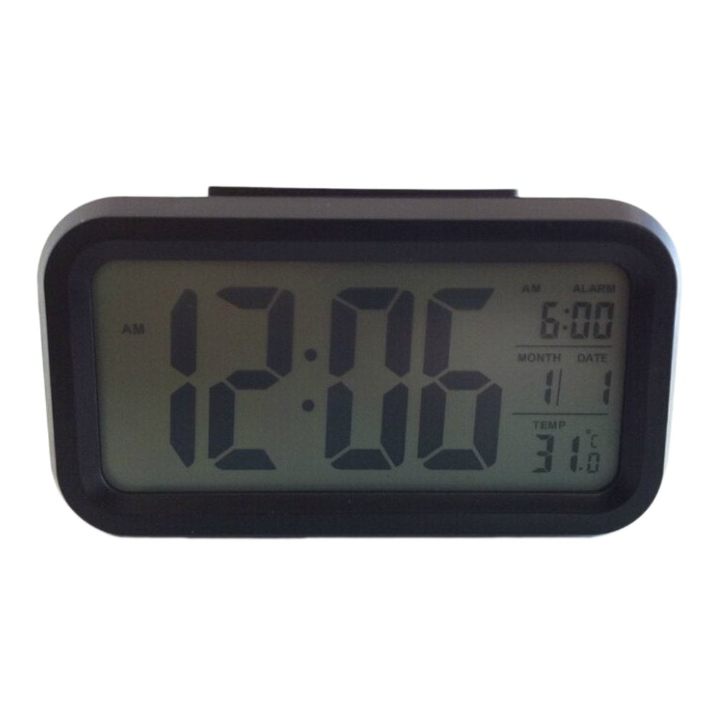TOBERICH Digital Alarm Clock Student Clock Large LCD Display Snooze Electronic Kids Clock Light