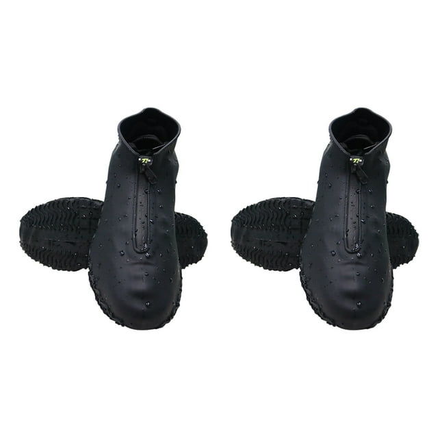Youkk Lightweight And Fashionable Waterproof Shoe Cover For Unisex – Stay Dry And Look Black 1Set