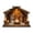 I, variant on YingYouFu Empty Tomb Easter Scene and Cross Decoration He Is Risen Tabletop Decor Religious Wooden Signs Jesus Cross Table Centerpieces for Religious Home Mantels Tabletop Christian Gifts