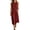 Wine 26, variant on Karymi Jumpsuits for Women Dressy 2 Piece Outfit, Crew Neck Sleeveless Crop Tank Top & High Waist Button Front Midi Skirt with Pockets, Solid Summer Set Plus Size Tops for Women