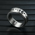 thumbnail image 2 of TINYSOME Relief Stress Worry Rings Star Moon Spinning Rings Meditation Anti-Anxiety Ring, 2 of 9
