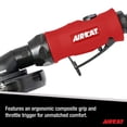 thumbnail image 3 of Amoladora angular AIRCAT Pneumatic Tools 6340-A 1.0 HP 11.000 RPM, 3 of 7