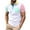 #01 White 【Pick Your Favorites & Stock Up】, variant on Men's Casual Patchwork Short Sleeve Turn Down Collar Button Up Shirts Tops Tees for Vacation Beach Holiday Outfits Daily Wear Streetwear | Ihhxva,White L