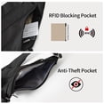 thumbnail image 3 of Bolso Bandolera OSOCE RFID Mochila de Senderismo para Hombre Negra, 3 of 8
