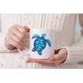 thumbnail image 7 of WIRESTER 11oz 325ml Ceramic Tea Cup Coffee Mug With Handgrip For Gift, Birthday, Anniversary, Christmas - Ocean Blue Sea Turtle, 7 of 7