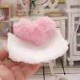thumbnail image 6 of Desktop ornament,Mini Dollhouse Swing Chair Miniature Dollhouse With Heart Pillow 1/12 Scale Miniature Dollhouse Furniture Accessories Home Decor, 6 of 9