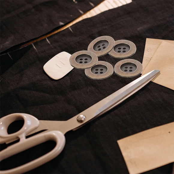 LOLIPPYY 100Ud Botones Metálicos Para Chaquetas Estilo Retro Con Grabado Café Para Manualidades