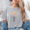 thumbnail image 4 of Jollimate Floral Jesus T-Shirt, Women's Faith Shirt, Religious Gift For Her, Believer Gift, 4 of 6