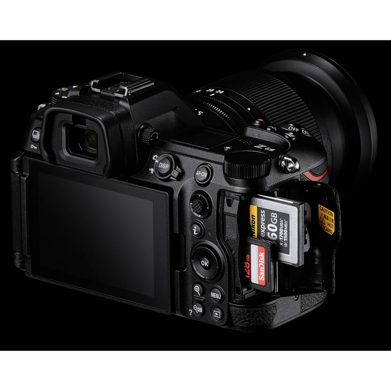 Nikon - Z 6+24-70mm F4S +FTZ+ XQDカード Nikon Z 6II 24–70 mm 1:4 Camera Kit, 64 GB, Black + XQD Card