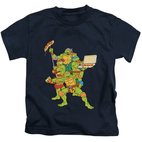 TMNT Teenage Mutant Ninja Turtles Pizza Party Unisex Youth Juvenile T-Shirt