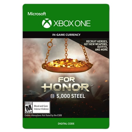 Xbox One For Honor Currency pack 5000 Steel credits (email