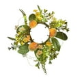 thumbnail image 2 of HongHeng 1Pc Easter Candle Rings Wreath Decor Spring Candle Rings Wreaths for Pillars 9.8" Easter Eggs Candle Holder Wreaths for Front Door Spring Holiday Home Table Centerpiece, 2 of 6
