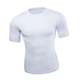 thumbnail image 2 of Camiseta de músculos falsos para hombre, divertida camiseta interior potenciadora para disfrazarse de año Nuevo y cosplay. L, 2 of 8
