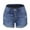 Dark Blue, variant on Patlollav Womens Jeans Mini Pants High Waist Shorts Design Hole Beach Bottom Shorts
