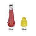 thumbnail image 4 of Unique Bargains 5 Pack 11mm Width Stainless Steel Caulk Nozzle 13.6mm Thread Connect Applicator, 4 of 6