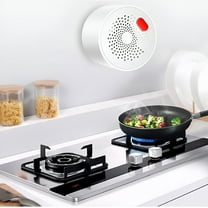 GJX Propane/Natural Gas Detector,Home Gas Leak Alarm with APP Remote Control,Tester,Sensor,Sniffer,Monitor Combustible Explosive Gas Level: Methane,Butane,LPG,LNG,Voice/Light Warning