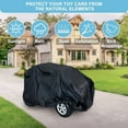 thumbnail image 4 of Ride-On Toy Car Cover, Outdoor Wrapper Resistant Protection for Electric Battery Powered Wheels Toy Vehicles - Universal Fit, Water Resistant, 4 of 7