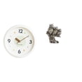 thumbnail image 1 of Reloj de pared,Reloj de pared decorativo,moderno y elegante.,Figuras de búho,Figuras de búho,animales artificiales,artesanías,decoración del hogar,Figura en miniatura de búho moderno para, 1 of 8