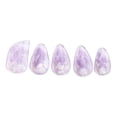 thumbnail image 4 of Bunblic Pipa Nails Finger Protectors Comfortable Unique Artistic PC Pipa Finger Picks for String Instrument Playing for Professionals Purple L, 4 of 8