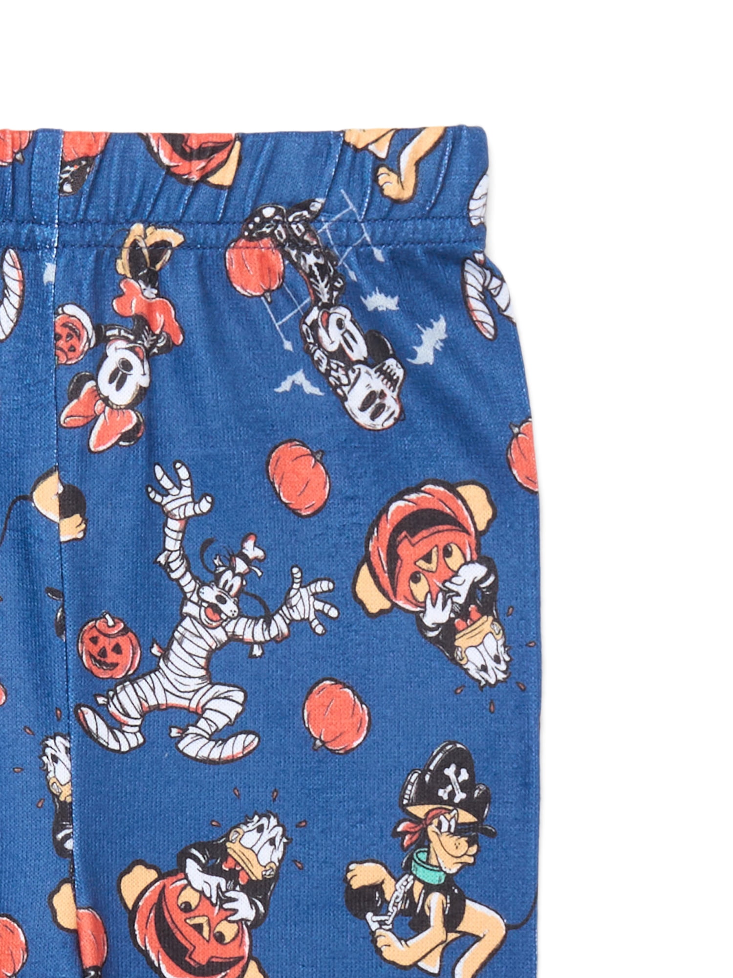 Disney Mickey Mouse Toddlers’ Halloween Pajama Top and Pants Set, 2-Piece, Sizes 12M-5T