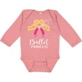thumbnail image 3 of Inktastic Ballet Princess Dance Gift Cute Dancer Girls Long Sleeve Baby Bodysuit, 3 of 5