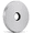 Brushed Stainless Steel, variant on Corla Chrome Silver Round Oversized Shower Arm Flange Faucet Escutcheon Plate