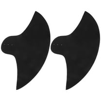 FOMIYES Musical Instrument Mute Pad for Drum Cymbal 2Pcs 13X8.5X0.2in