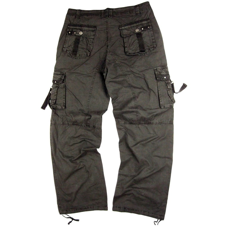 StoneTouch Men s Military Style Cargo Pants A8 34x34 D.Grey