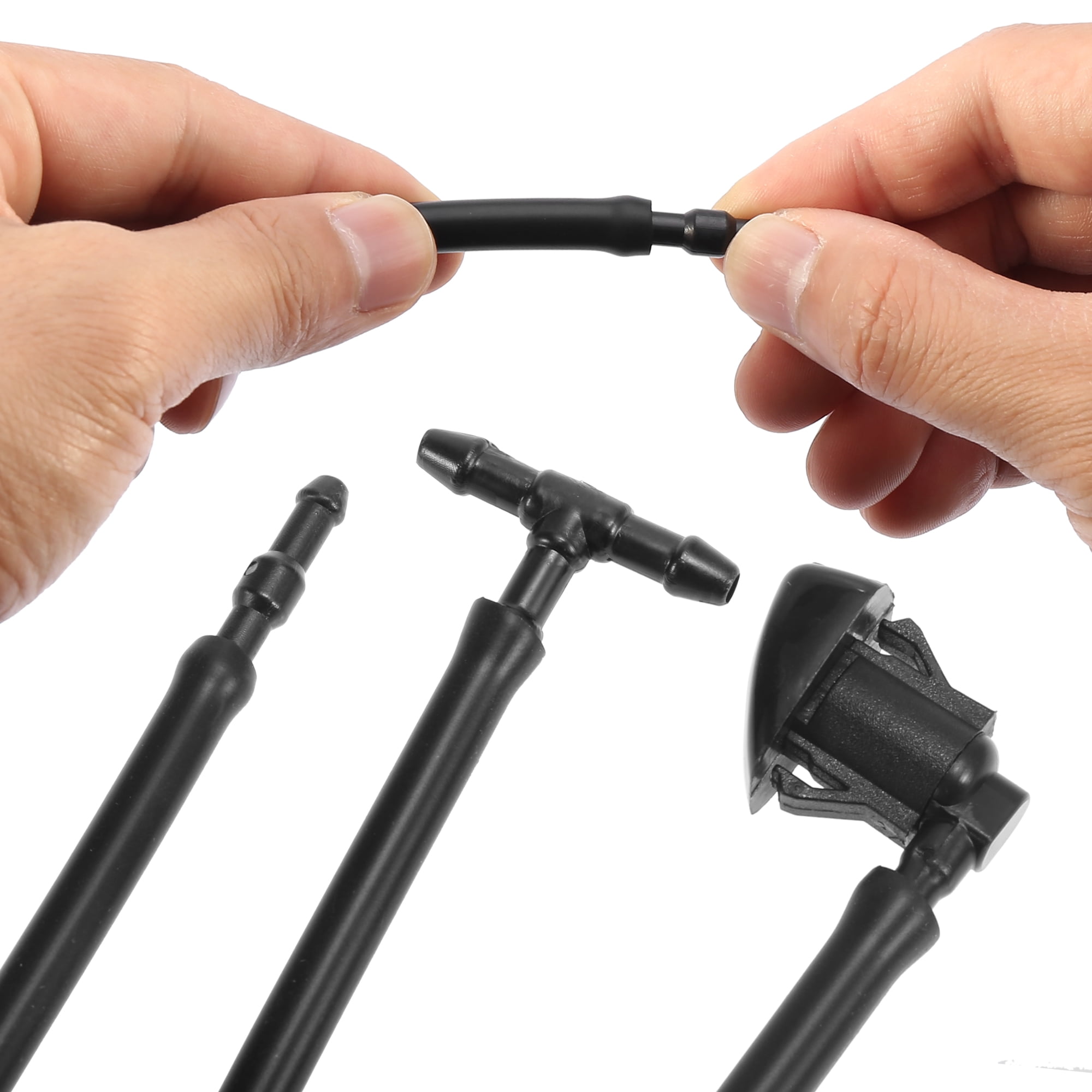 Unique Bargains Windshield Wiper Fluid Squirter Nozzle 85381-AE020 1Set