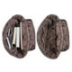 thumbnail image 5 of Mochila de viaje escolar KAUKKO para universidad flexible con portátil para 15", 22L (Oxford/Negro) KAUKKO K1023-black, 5 of 5
