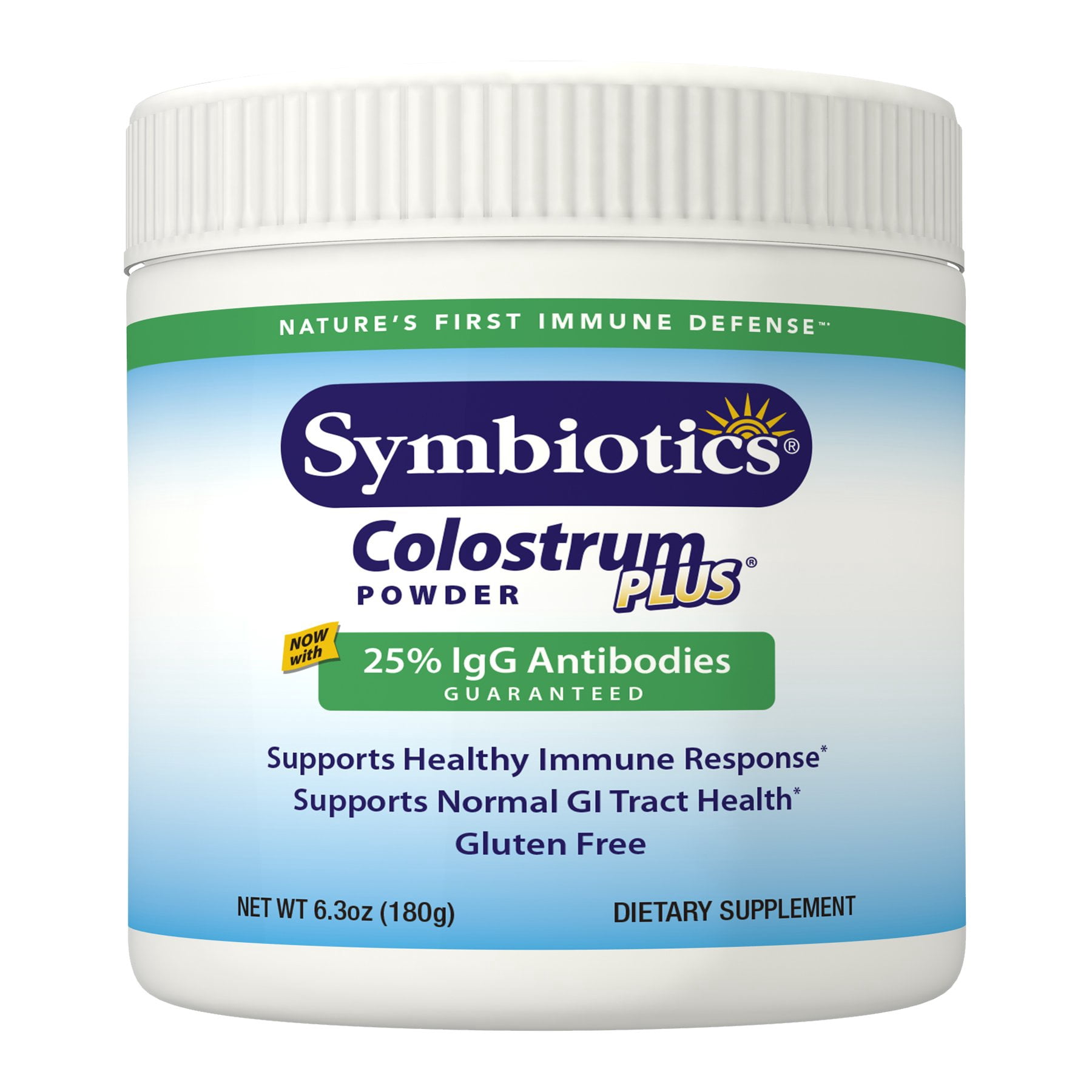 Symbiotic Plus Symbiotics Colostrum Plus Powder, 6.3oz - Walmart.com