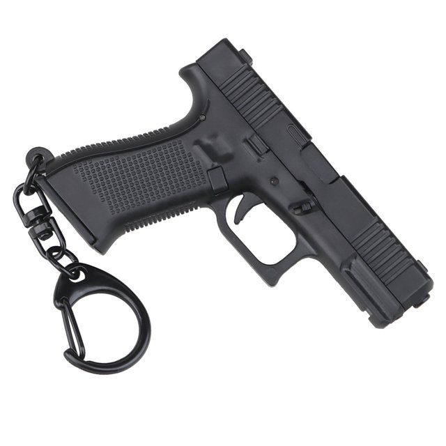 Llavero con forma de pistola, modelo realista, revista extraíble, modelo de pistola en miniatura(Compre 2 y ahorre 10%)