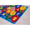 thumbnail image 4 of Mybecca Kids Rugs 3' x 5' ft. ABC Balloons Learning Carpet - Non Skid Gel Backing, 4 of 4