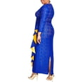 thumbnail image 2 of Kasper Womens Lace Ruffled Maxi Dress, 2 of 2