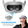 thumbnail image 4 of Funda de silicona para máscara de ojos para Oculus Quest 2, almohadilla de cojín facial a prueba de sudor Ehuebsd Para estrenar, 4 of 9