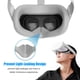 thumbnail image 1 of Antifaz de silicona a prueba de agua y sudor para auriculares Oculus Quest 2 VR (gris), 1 of 9