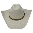 thumbnail image 6 of Bullhide Hats 2432 Rodeo Round-Up Collection Jason 10X 7 1/4 Natural Cowboy Hat, 6 of 7