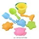 thumbnail image 3 of Set de Juguetes de Arena para Playa para Niños | 8 Piezas de Juguetes de Playa de Plástico para Niños Pequeños | Incluye Cubo, Palas, Moldes de Arena | Juego Duradero, Seguro y Portátil para, 3 of 7