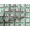 thumbnail image 4 of oneOone Organic Cotton Voile Fabric Diamond & Basketweave Geometric Print Fabric BTY 42 Inch Wide, 4 of 4