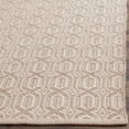thumbnail image 3 of SAFAVIEH Montauk Lavern Geometric Cotton Area Rug, Ivory/Grey, 6' x 6' Square, 3 of 6