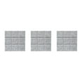 thumbnail image 3 of Youkk Convenient 12 x 12 Cork Board Tiles for Collaborative Work and Brainstorming silver gray 12 Inch x 12 Inch 3Set, 3 of 6