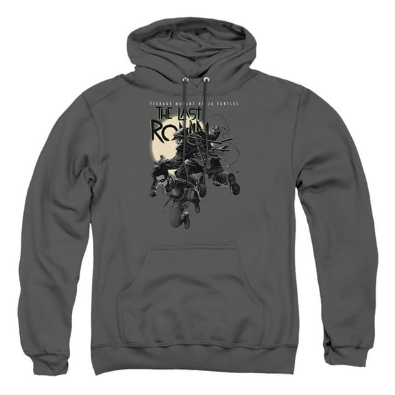 TMNT Teenage Mutant Ninja Turtles, Casey Marie Jones Leaping Adult Pull-Over Hoodie