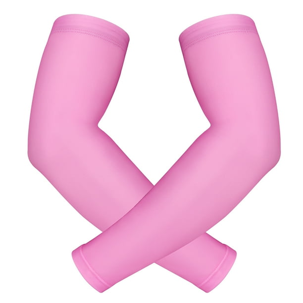 Hde Pink Compression Arm Sleeves For Boys Football Baseball Basketball Soccer Walmart Com Walmart Com