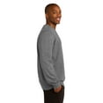 thumbnail image 3 of Sport-Tek ST266 Mens Crewneck Sweatshirt, Vintage Heather - Extra Small, 3 of 6