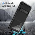 thumbnail image 4 of R-JUST Funda impermeable IP54 para Samsung Galaxy S22 Ultra 5G + Protector con película protectora p202411261131 s202412241112, 4 of 5