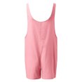 thumbnail image 5 of LUOGENLI Girls Jumpsuits Girls Summer Sleeveless Casual Romper Spaghetti Strap Shorts Jumpsuit with Pockets Girls Rompers Size 6-7 3 Pack Rompers for Girls Size 14-16 5-6 Years, 5 of 5