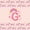 White Pink G, variant on Feelyou Cartoon Dinosaur Letter A Print Twin Bedding Sets for Boys Girls, Cute Animal Bedding Comforter Set, Blue, Pink Reversible, 7pcs