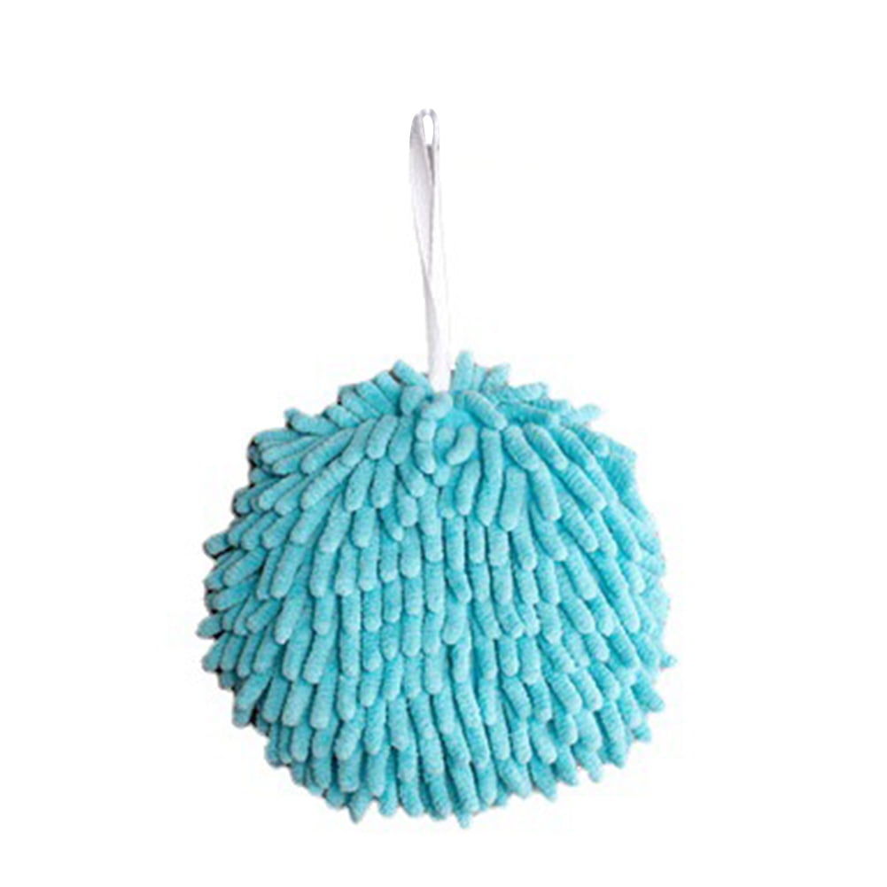 Hand Towel Ball Super Absorbent Wipe Hands Fast Drying Soft Hanging