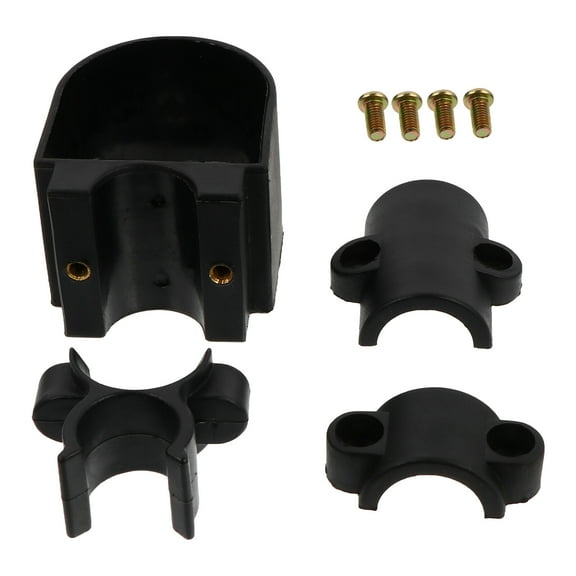 BESTOYARD Wheelchair Crutch Holder Plastic Black for Disabled Persons Support