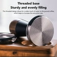 thumbnail image 4 of 51 Mm Diameter Ground Coffee Press, Stainless Steel Material Corrosion Resistant Constant Pressure Design Spring Coffee Tamper for Coffee Accessories, 4 of 7